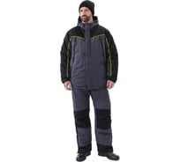 Костюм зимний URSUS БУРАН куртка/полукомбинезон КОС241-Т.СЕРЫЙ/ЧЕРНЫЙ/52-54, 170-176