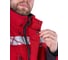 Куртка Iform ХАЙ-ТЕК SAFETY зимняя, красный-черный (120-124, 194-200), шт, Кур 215/120/194 7