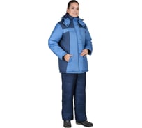 Куртка Сириус Фристайл дл.,женская синяя с голубым р.112-116/158-164 94999