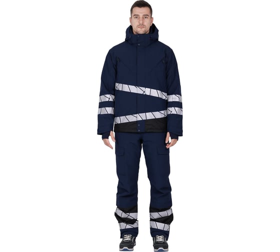 Куртка мужская утепленная Iform ACTIVE, синий-черный (112-116, 194-200), шт, Кур 207/112/194 1