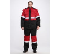 Зимний костюм Факел Профи-Норд черный/красный, р. 64-66; 182-188 87480132.012