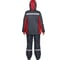 Куртка ГК Спецобъединение ВИРАЖ НЕО зимняя, т/серая-красная, женская (112-116, 182-188), шт, Кур 225/112/182 6