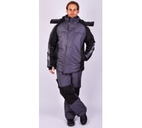 Куртка утепленная АНТЕКС Имидж серый/черный р. 44-46/182-188 ЕР-00001445