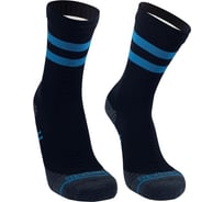 Водонепроницаемые носки DexShell Running Lite с голубыми полосками, L/43-46 DS20610BLUL