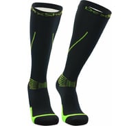 Водонепроницаемые носки DexShell Mudder XL/47-49, черные с желтыми полосками DS635HVYXL