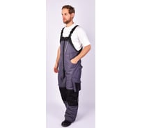 Полукомбинезон утепленный Антекс Имидж серый/черный р. 48-50/182-188 ЕР-00001456