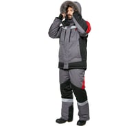 Костюм Эксперт Спецодежда Памир-Норд серый/черный/кр, р. 48-50, рост 170-176 6446000061841