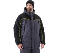 Костюм зимний URSUS БУРАН куртка/полукомбинезон КОС241-Т.СЕРЫЙ/ЧЕРНЫЙ/64-66, 182-188