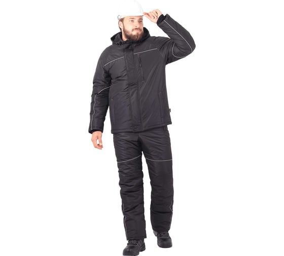 Куртка ГК Спецобъединение ДРАЙВ зимняя, черный (96-100, 158-164) Кур 304/96/158 1