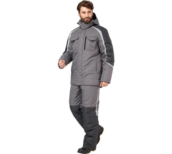 Костюм Эксперт Спецодежда Филигир серый т.серый зимний р. 44-46, рост 158-164 6446000157490