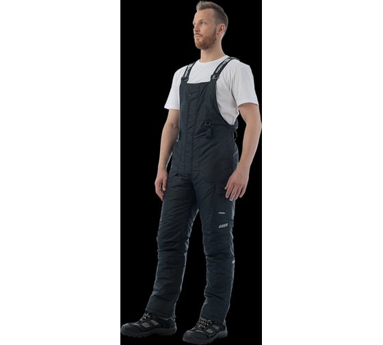 Зимний полукомбинезон Brodeks KW 413, черный, S KW413BLACKS