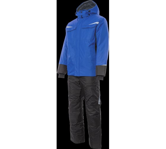Зимний рабочий костюм Brodeks KW 603, синий/черный, 4XL KW603COBALT4XL