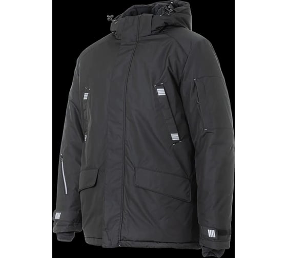 Зимняя куртка-парка Brodeks KW 204, черный, 4XL KW204BLACK4XL
