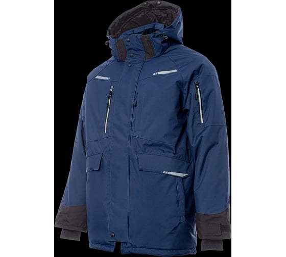 Зимняя куртка-парка Brodeks KW215, синий, M KW215NAVYM