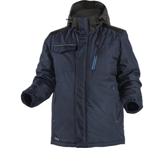 Куртка утепленная темно-синяя HOEGERT TECHNIK REN 4XL (60) HT5K247-4XL