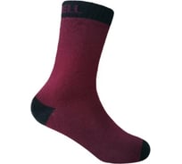 Водонепроницаемые детские носки DexShell Ultra Thin Children Socks, р.S, бордовые DS543BBS