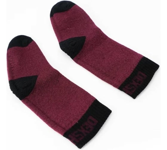 Водонепроницаемые детские носки DexShell Ultra Thin Children Socks, р.S, бордовые DS543BBS