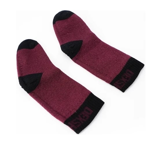 Водонепроницаемые детские носки DexShell Ultra Thin Children Socks р. L, бордовые DS543BBL