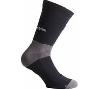 Утепленные рабочие носки TEGERA JALAS, хлопок, черный/серый, размер 44-45 8205-44-45