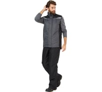 Жилет Эксперт Спецодежда Дэлф серый/черный р. 52-54, рост 170-176 6446000025881