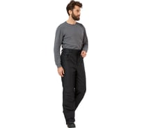 Брюки Эксперт Спецодежда Дэлф черный, р.48-50, рост 182-188 6446000025775