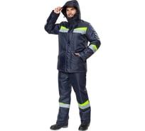 Костюм Эксперт Спецодежда Комфорт, темно-синий/неоновый, р. 60-62, рост 194-200 6446000061230