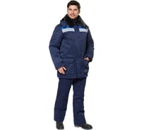 Куртка Эксперт Спецодежда Прим, темно-синий/василек, р. 56-58, рост 170-176 6446000029186