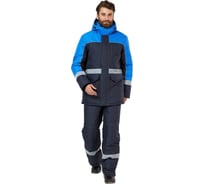 Куртка Эксперт Спецодежда Сунтар, темно-синий/василёк, р. 52-54, рост 170-176 6446000052429