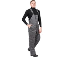 Зимний полукомбинезон Эксперт Спецодежда Прим серый, р.52-54, рост 194-200 6446000063005