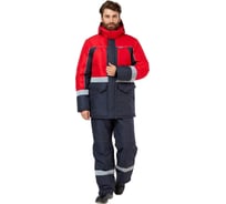 Куртка Эксперт Спецодежда Сунтар, темно-синий/красный, р. 60-62, рост 182-188 6446000044660