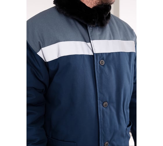 Утепленная куртка ООО ГУП Бисер Работник COTTON, размер 48-50, рост 182-188 4640100809224