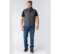 Утепленный жилет Факел Универсальный, темно-серый, размер 56-58 87477222.005