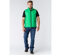 Утепленный жилет Факел Универсальный, тк.Оксфорд, зеленый, размер 60-62 87474486.005