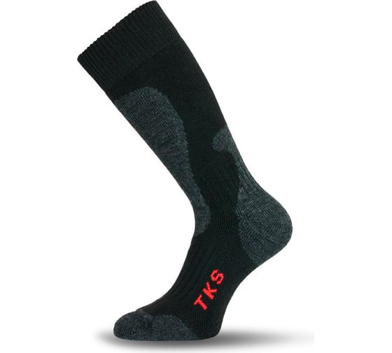 Носки Lasting TKS 834, polypropylene+nylon, темно-зеленый с серой вставкой, р. S TKS834S