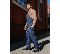 Полукомбинезон ООО ГУП Бисер Ветер MIX BLUE утепленный, синий, р-р 48-50 рост 182-188 4640100807732