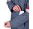 Зимняя куртка iForm ХАЙ-ТЕК SAFETY серый-красный-черный Кур 213/120/170 5