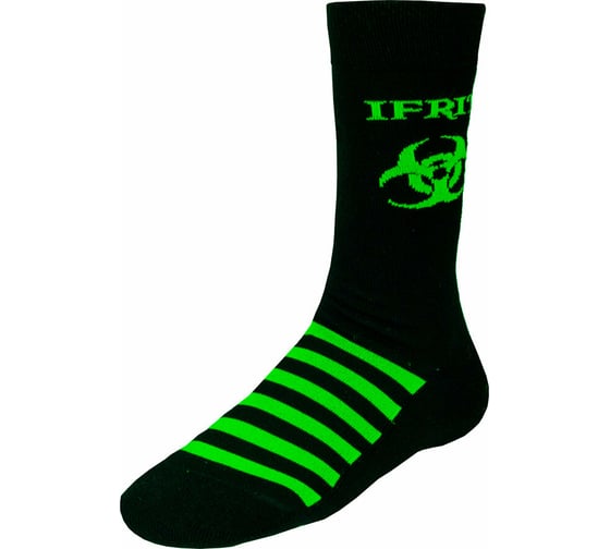 Термоноски Элементаль Ifrit IFRIT-Alert салатовый/черный, р. 39-40 /40 ТН-405-39 4630086589067