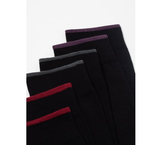 Мужские носки DIWARI CLASSIC 5С-08СП, р.27, 000 черный, 3 пары 1001330120030012000