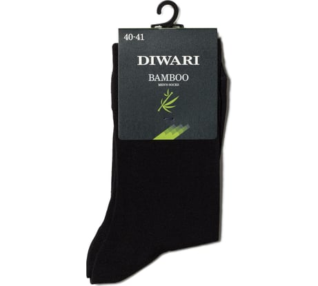 Мужские носки DIWARI BAMBOO 7С-94СП, р.27, 000 черный 1001330110030012000