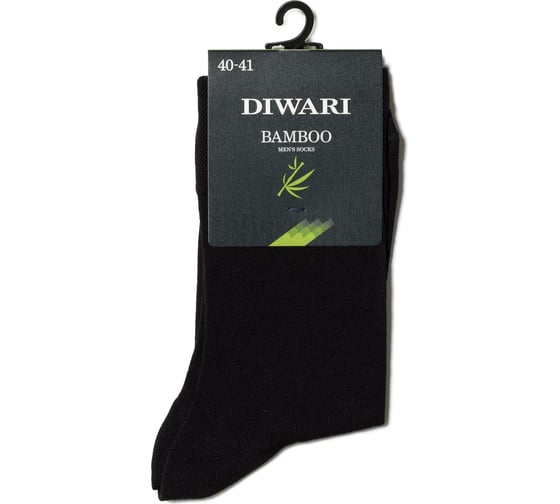 Мужские носки DIWARI BAMBOO 7С-94СП, р.27, 000 черный 1001330110030012000