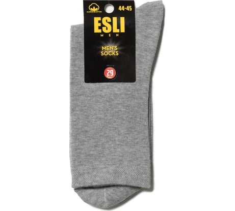 Мужские носки ESLI 19С-145СПЕ, р.29, 000 серый 1001331020050016000