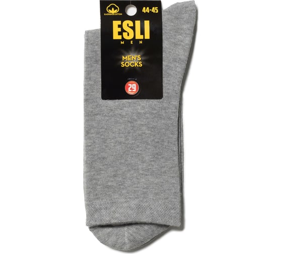 Мужские носки ESLI 19С-145СПЕ, р.29, 000 серый 1001331020050016000 1