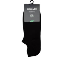Мужские ультракороткие носки DIWARI ACTIVE 17С-144СП, р.29, 000 черный 1001330570050012000