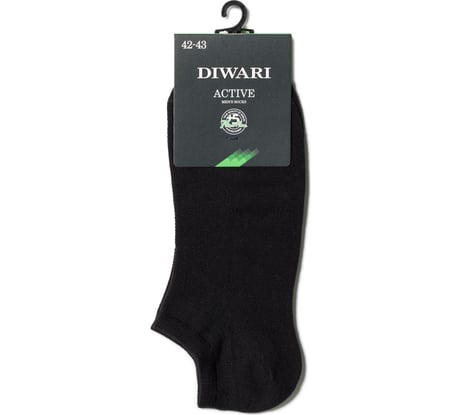 Мужские короткие носки DIWARI ACTIVE 19С-181СП, р.27, 484 черный 1001331110030012484