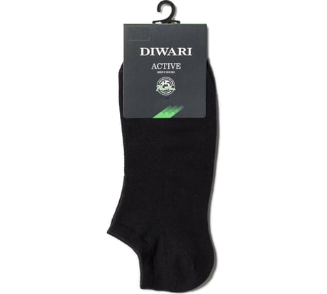 Мужские короткие носки DIWARI ACTIVE 19С-181СП, р.29, 484 черный 1001331110050012484