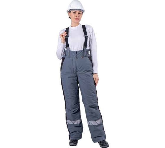 Женские зимние брюки iForm ХАЙ-ТЕК SAFETY серый/черный Брю 231/112/158