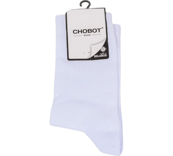 Мужские носки CHOBOT р. 25-27, 493 белые 4221-003 1001332120100015493