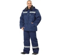 Утепленный брючный костюм Авангард. Профессиональная экипировка Мастер Ультра темно-синий, р.88-92, рост 182-188 157359