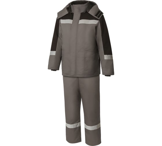Костюм СОЮЗСПЕЦОДЕЖДА кзм4, темно-серый/черный, р.48-50/170-176 2000000187587