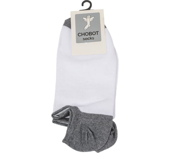 Мужские носки CHOBOT 42s-81, р.43-45, 000 белый 1001331710040015000